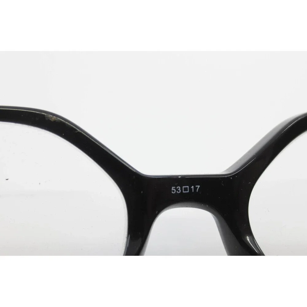 Otis + Grey OG 20238 BK Black Geometric Round Eyeglasses Frames 53-17-140
